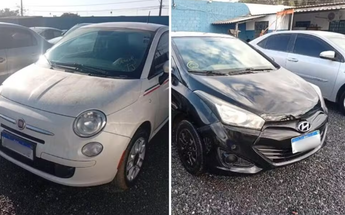 TJ-GO leiloa 490 veículos com lances a partir de R$ 1,6 mil