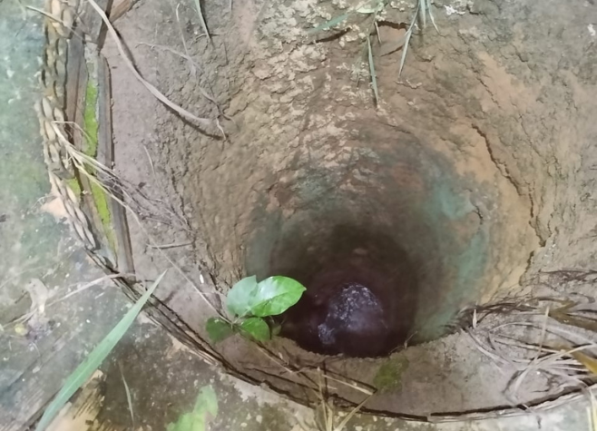 Idoso cai em cisterna de 13 metros e é resgatado pelos bombeiros em Aruanã