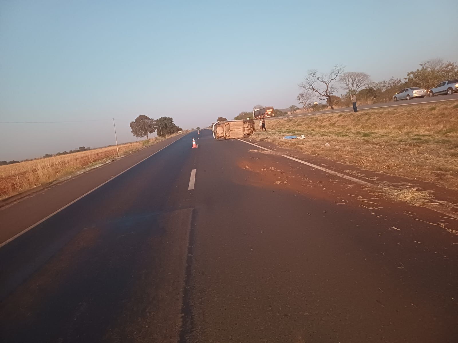PRF registra 27 acidentes e quatro mortes em rodovias federais de Goiás no fim de semana