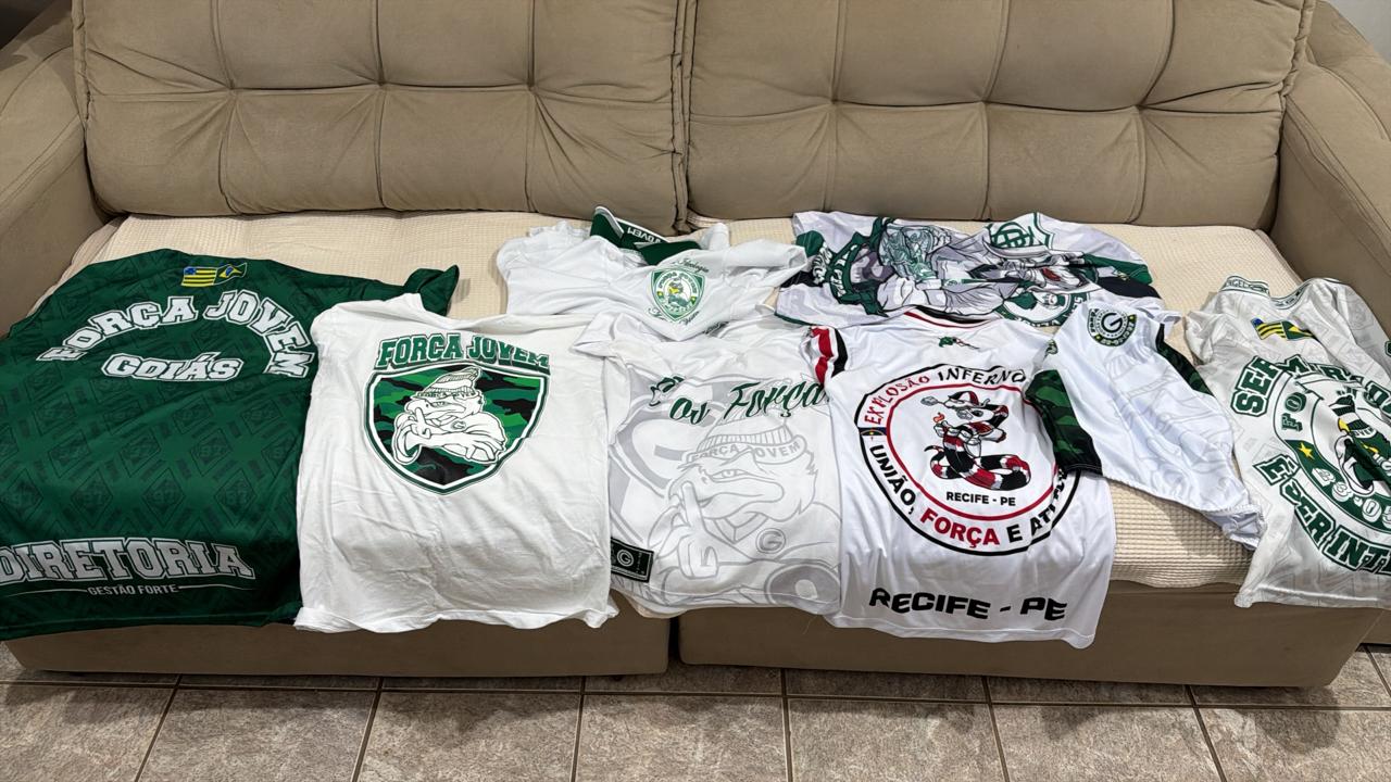 Operação policial prende integrantes da torcida Força Jovem após emboscada em Goiânia