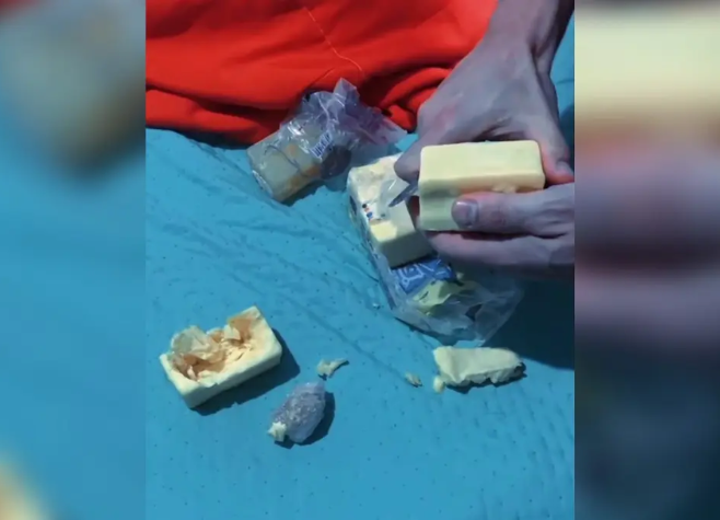 PM descobre drogas escondidas em barras de sabão em Caiapônia