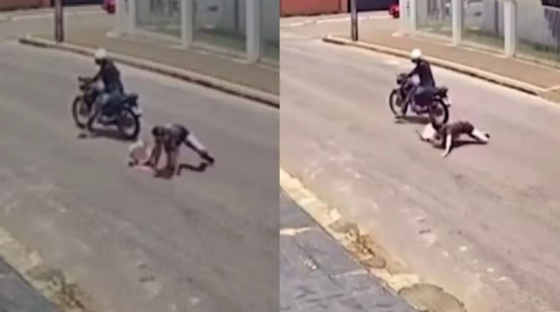 Menina de 12 anos se joga de moto e escapa de sequestro em Primavera do Leste