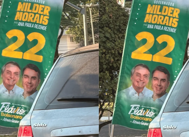 Justiça proíbe Wilder de usar imagem de Bolsonaro e manda retirar material das ruas