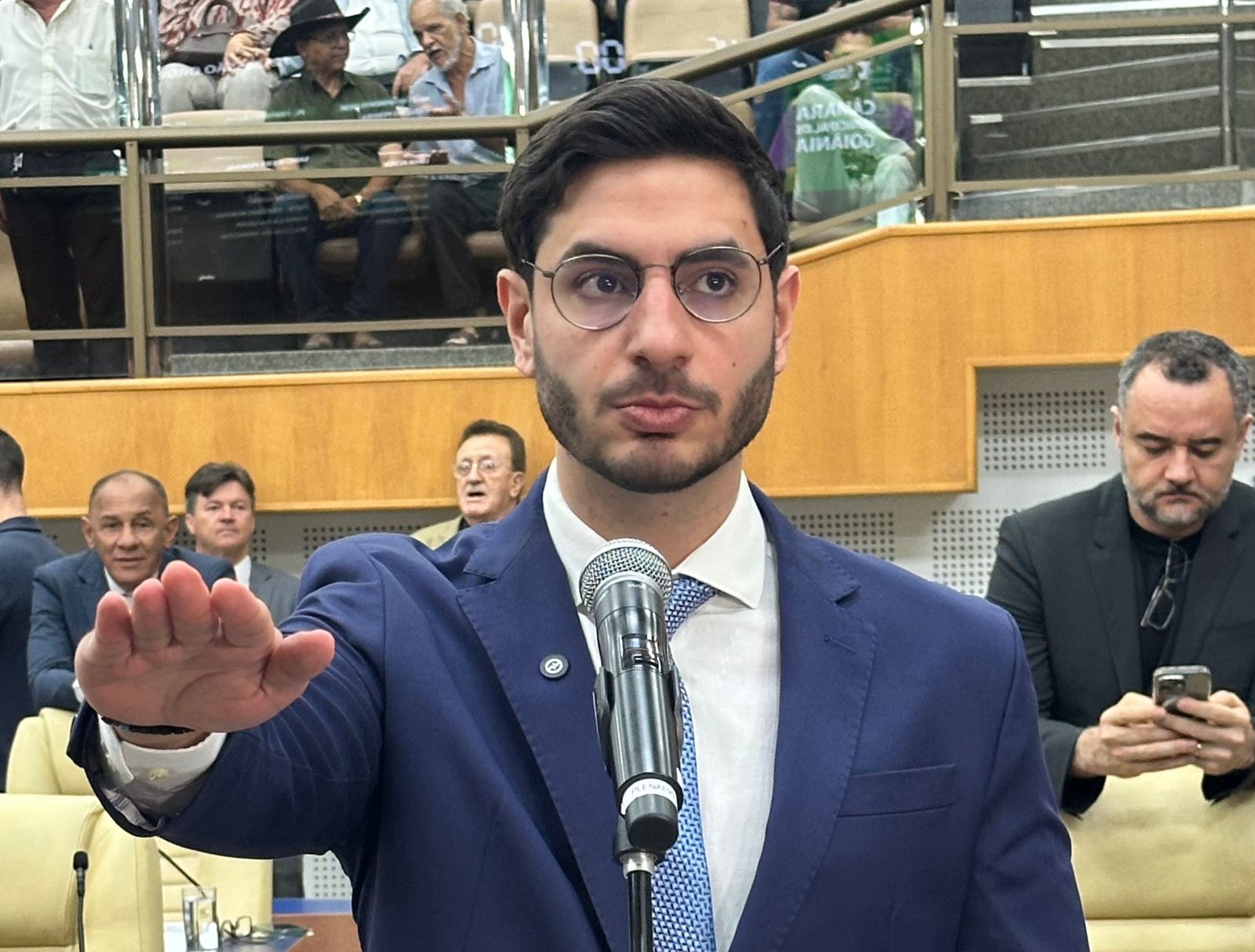 Michel Magul assume cadeira na Câmara de Goiânia durante licença de Tião Peixoto 