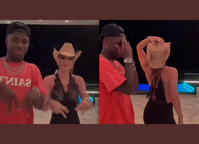 Vini Jr. e Virginia Fonseca aparecem juntos em vídeo e aumentam rumores de romance