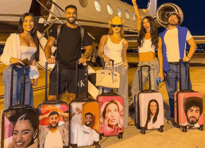 Virginia Fonseca inicia Eurotrip com amigos após rumores de romance