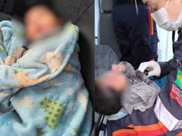 Recém-nascido é abandonado em caixa na GO-463