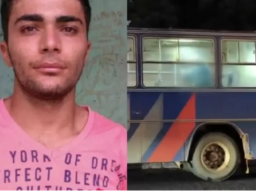 Homem faz reféns em ônibus após esfaquear colega em Goiás