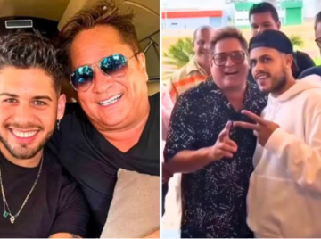 Leonardo brinca com fã parecido com Zé Felipe e vídeo viraliza