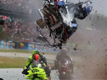 Piloto que criticou condições em Goiânia sofre grave acidente no MotoGP da Catalunha
