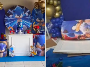 Ex invade festa infantil, destrói decoração com taco e acaba presa em Goiás