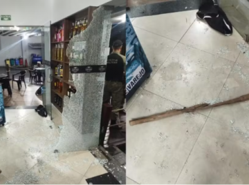 PRF é preso após ameaçar frentista e depredar conveniência por R$ 1 em Anápolis