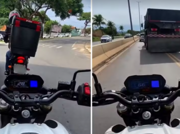Motociclista imita Todo Mundo Odeia o Chris para mostrar riscos no trânsito de Goiânia
