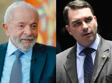 AtlasIntel: Lula venceria Flávio Bolsonaro no segundo turno e também lidera contra Caiado, Zema e outros adversários