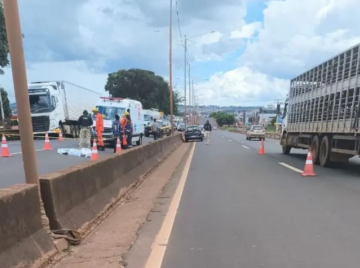 Pedestre morre após atropelamento na BR-060, em Rio Verde