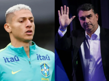 Richarlison volta a afirmar que perdeu mansão de R$ 10 milhões e cita Flávio Bolsonaro