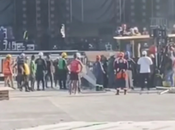 Trabalhador morre após estrutura desabar durante montagem de palco para show de Shakira no Rio