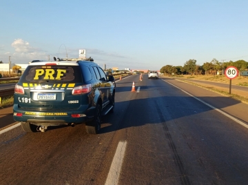 PRF registra 25 acidentes em rodovias federais de Goiás; motociclista morre na BR-060
