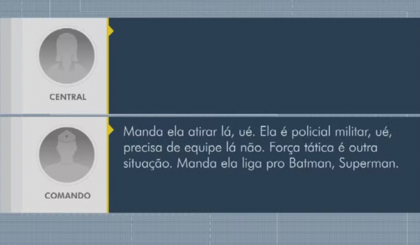Policial ironiza pedido de ajuda de colega durante suspeita em Formosa 