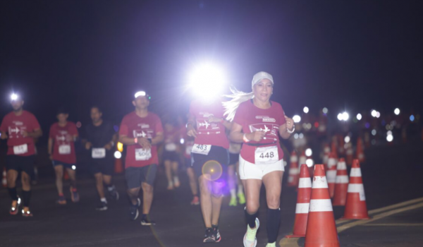Corrida de rua será realizada na pista do Aeroporto de Goiânia durante a madrugada 