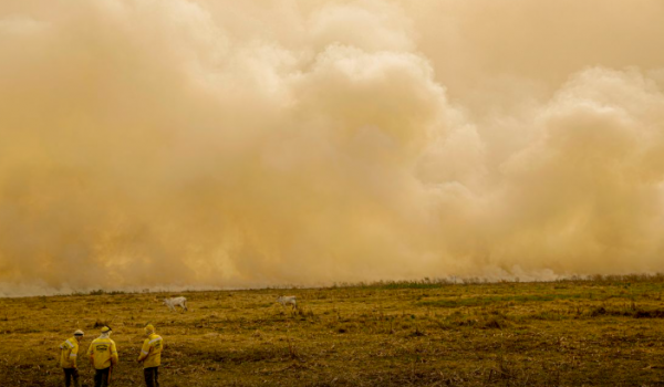Inmet alerta para baixa umidade e grande risco de incêndios na região metropolitana de Goiânia