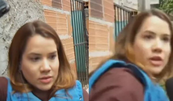 Repórter do SBT fica em meio a troca de tiros durante entrada ao vivo 