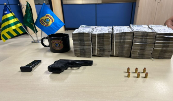 Homem é preso em Goiânia com R$ 1 milhão sem comprovar procedência 