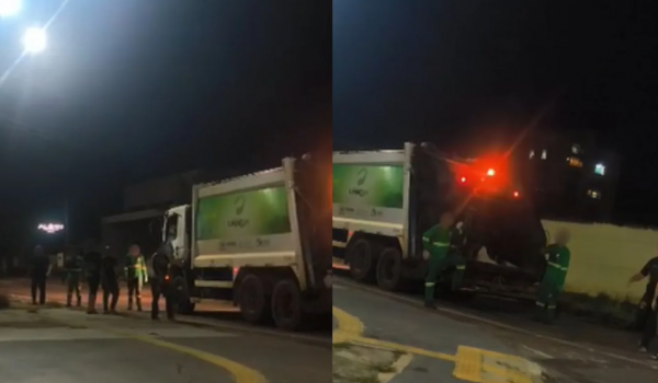 Garis são agredidos após recusarem recolher saco de lixo rasgado em Goiânia