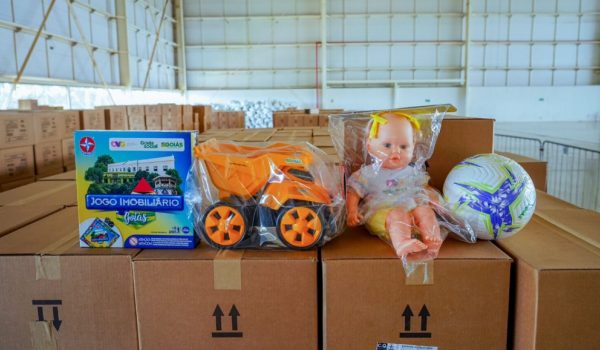 Anápolis distribuirá 38 mil brinquedos na Campanha Natal do Bem 2025