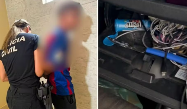 Motorista por aplicativo é preso suspeito de abusar de adolescente durante corrida em Aparecida de Goiânia