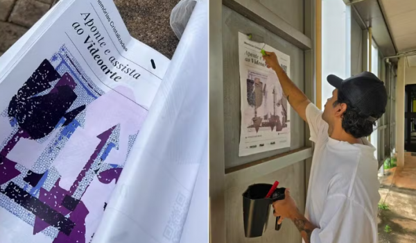 Exposição leva videoartes com QR codes para ruas e praças de Goiânia