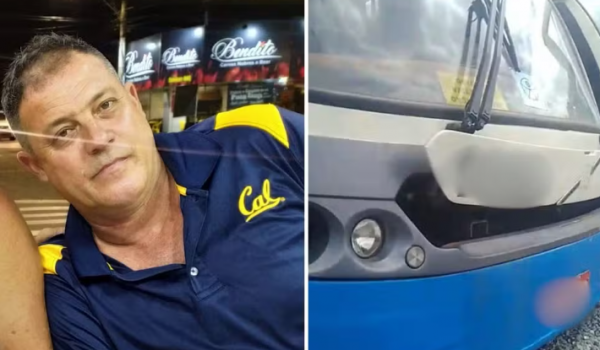 Funcionário morre após ônibus cair durante manutenção em Goiânia