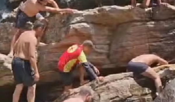 Menina de 9 anos morre após ficar presa em fenda submersa em cachoeira de Pirenópolis