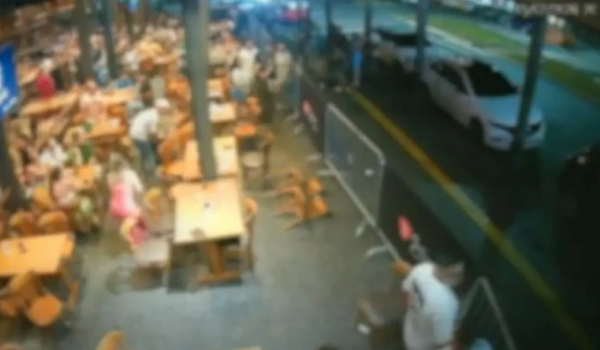 Homem é preso após atirar contra bar no Marista, paga fiança e é liberado