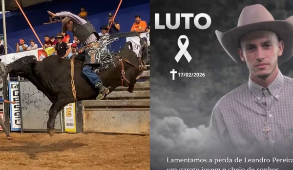 Peão de 23 anos morre após cair de boi e ser pisoteado durante competição em Amorinópolis