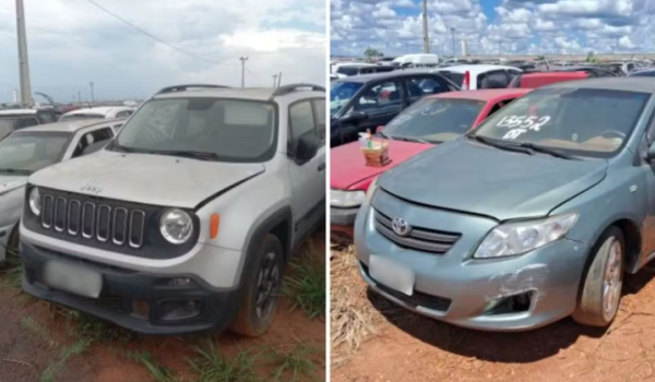 Detran-GO abre leilão com carros a partir de R$ 1 mil