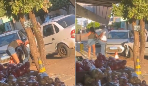 Homem agride namorada em rua por ciúmes em Anicuns