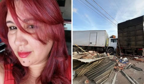 Dona de bar morre após salvar bebê durante acidente com caminhão em Anápolis