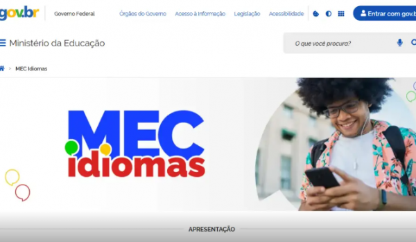 MEC libera curso gratuito de inglês e espanhol com certificado