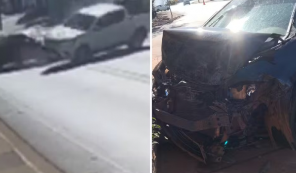 Adolescente de 13 anos dirige carro e deixa quatro feridos em acidente
