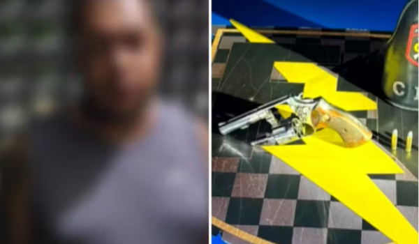 Homem é preso após tiro atingir menina de 5 anos em Goianésia