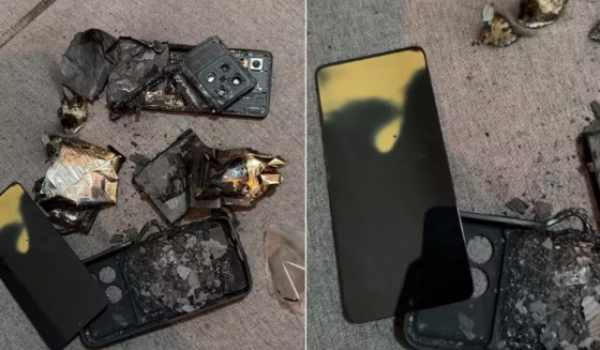 Celular explode e adolescente se queima ao evitar incêndio em Goiás