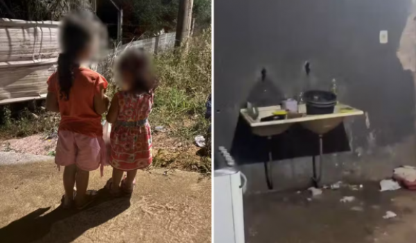 Crianças de 2 e 5 anos são encontradas sozinhas em casa em Goiânia