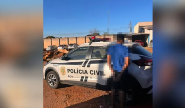 Jovem é preso em Anápolis após adolescente de 13 anos passar a noite em sua casa