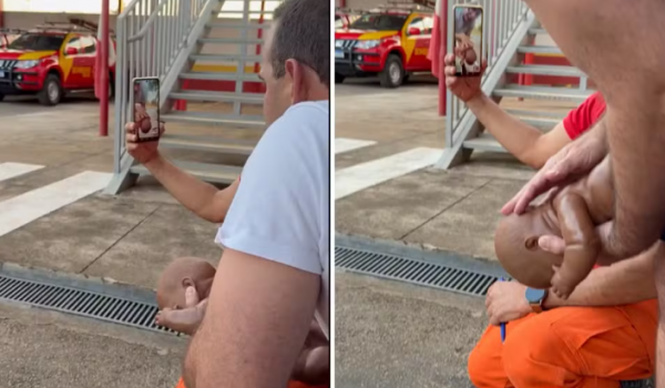Bombeiros salvam bebê engasgado por videochamada em Goianésia