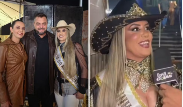 Rainha de rodeio de Goiás revela trisal com irmã gêmea