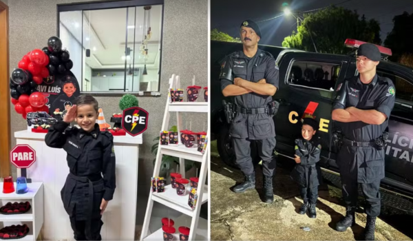 Fã da CPE, menino se emociona com surpresa em aniversário 