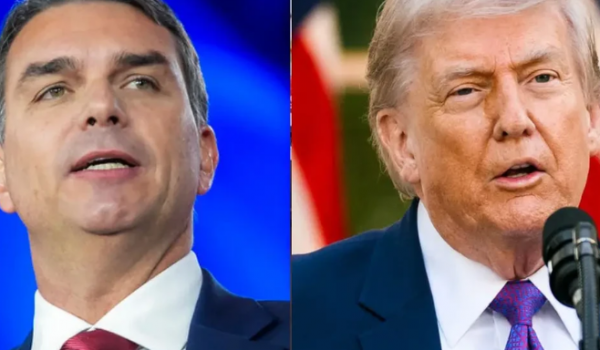 Flávio Bolsonaro vai aos EUA em busca de encontro com Trump após desgaste do caso 