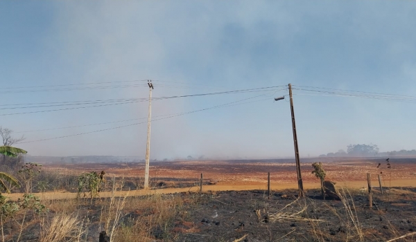 Queimadas aumentam 22% e afetam fornecimento de energia em Goiás 
