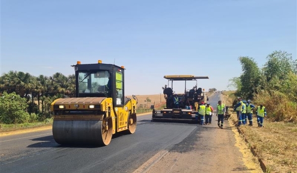 Obras na BR-452 em Goiatuba alteram tráfego até sábado